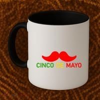 Cinco De Mayo Mustache Fiesta Coffee Mug thumb 2