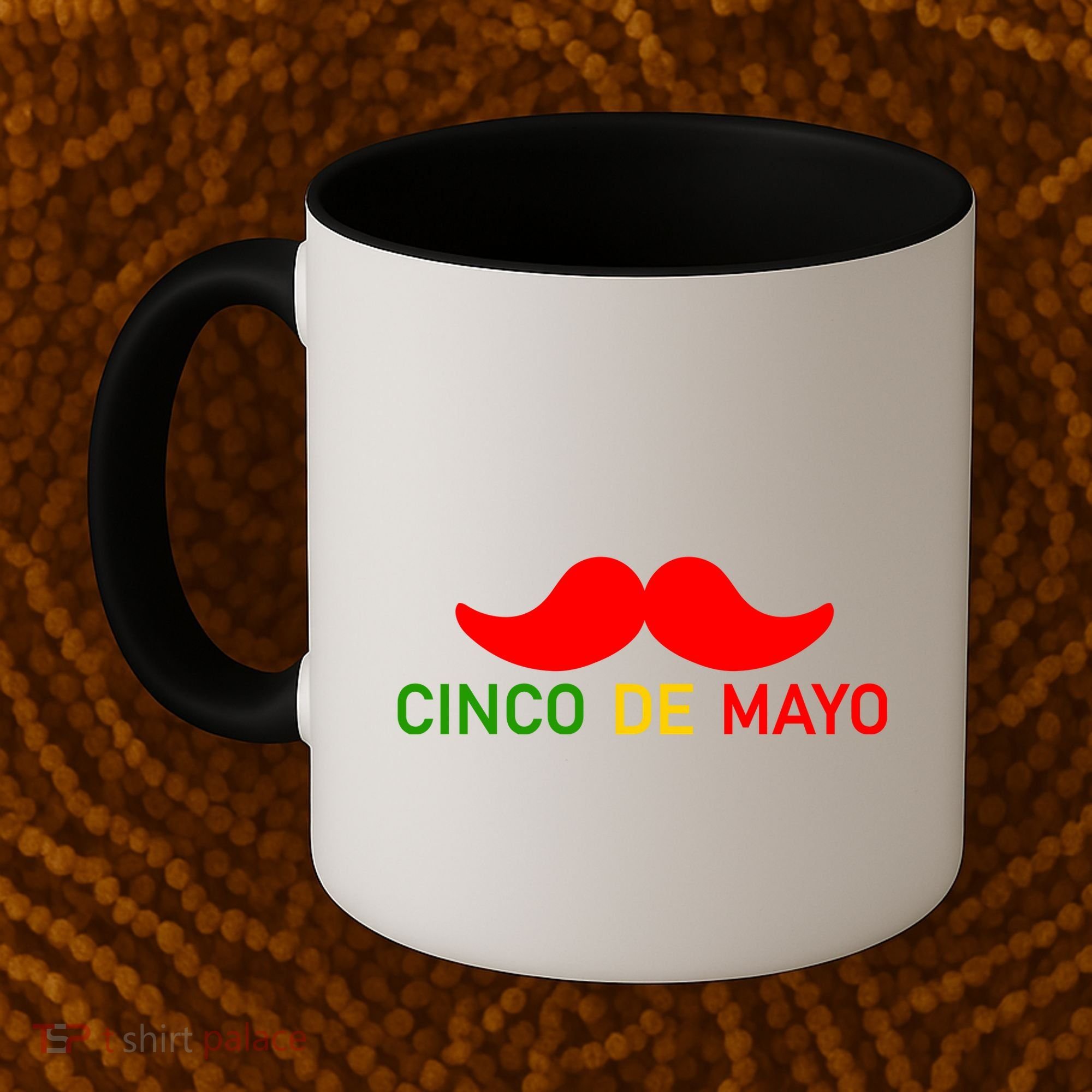Cinco De Mayo Mustache Fiesta Coffee Mug