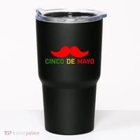 Cinco De Mayo Mustache Fiesta Tumbler thumb 0