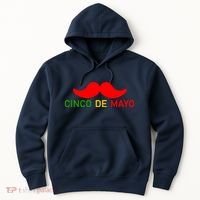 Cinco De Mayo Mustache Fiesta Hoodie thumb 0