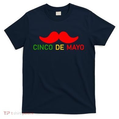 Cinco De Mayo Mustache Fiesta T-Shirt