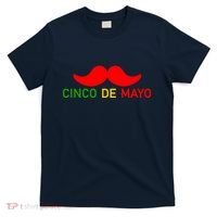 Cinco De Mayo Mustache Fiesta T-Shirt thumb 0