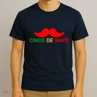 Cinco De Mayo Mustache Fiesta T-Shirt thumb 3