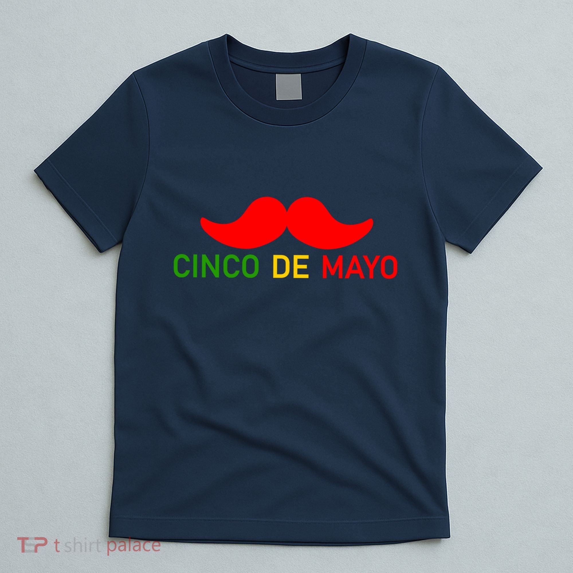 Cinco De Mayo Mustache Fiesta T-Shirt