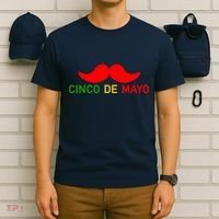 Cinco De Mayo Mustache Fiesta T-Shirt thumb 6
