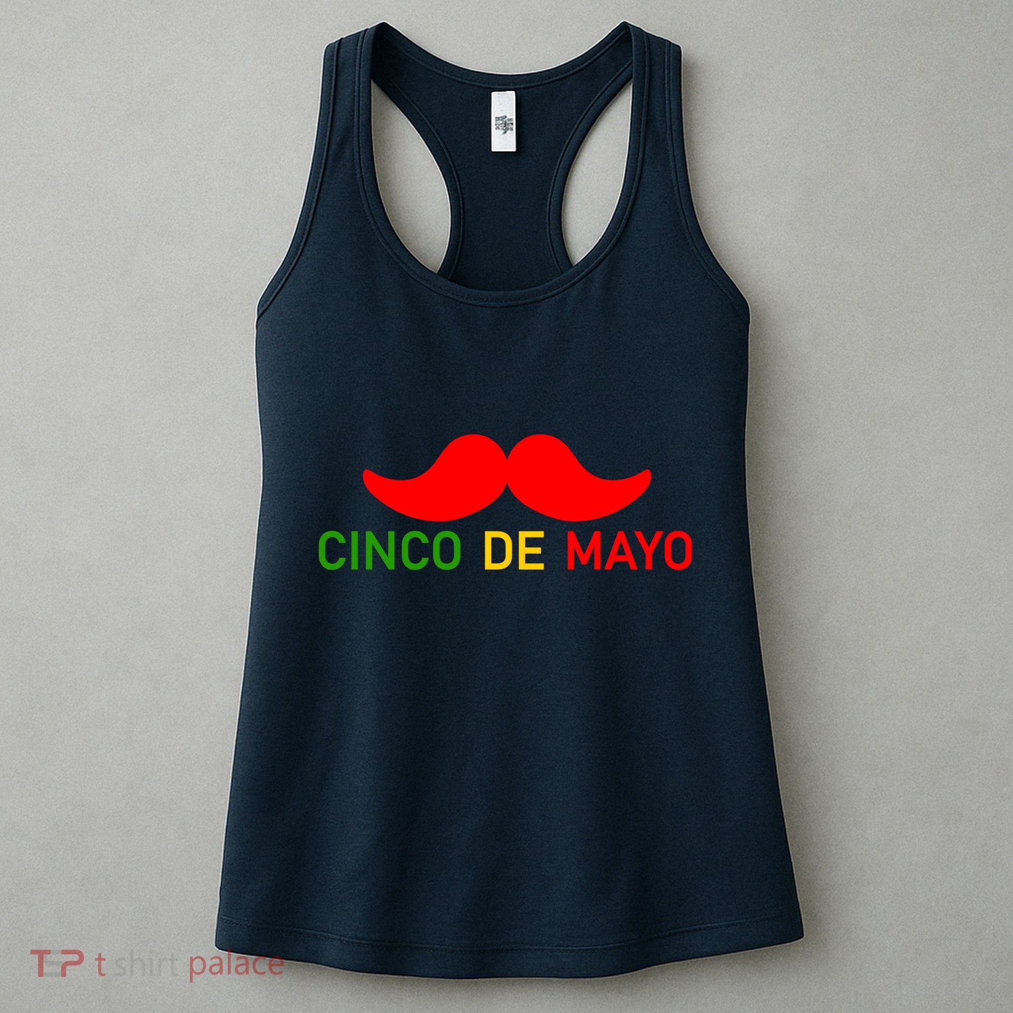 Cinco De Mayo Mustache Fiesta Women's Tank Top