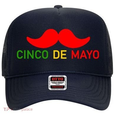 Cinco De Mayo Mustache Fiesta Hat