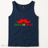 Cinco De Mayo Mustache Fiesta Tank Top thumb 2