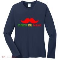 Cinco De Mayo Mustache Fiesta Women's Long Sleeve Shirt thumb 0