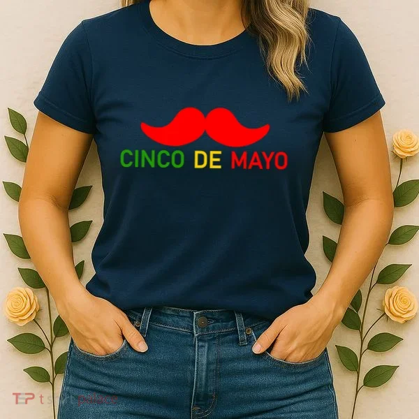 Cinco De Mayo Mustache Fiesta Women's T-Shirt