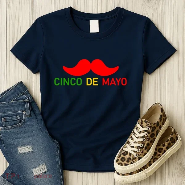 Cinco De Mayo Mustache Fiesta Women's T-Shirt
