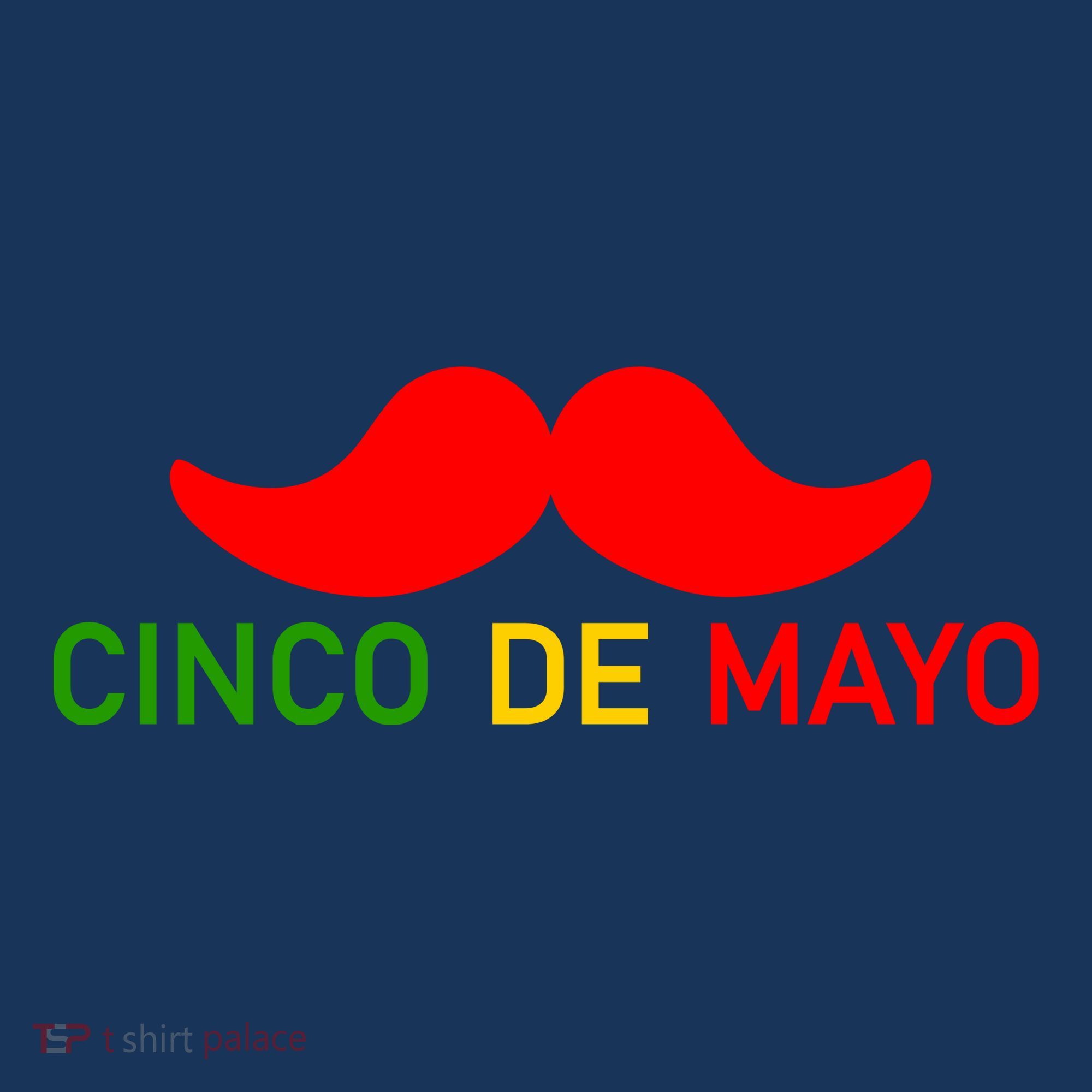 Cinco De Mayo Mustache Fiesta Women's T-Shirt