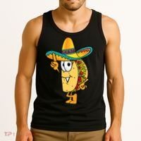 Cinco De Mayo Taco Tank Top thumb 3