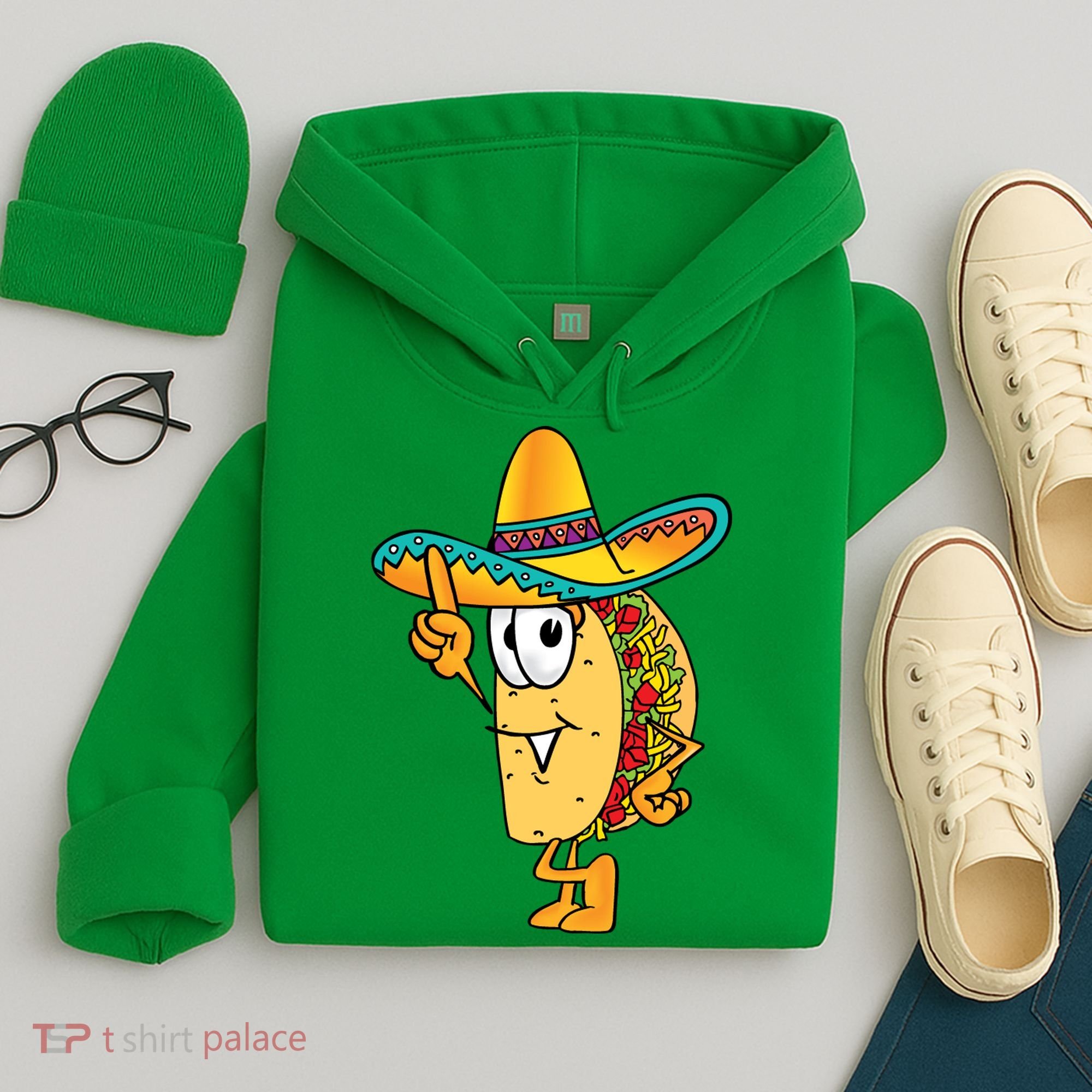 Cinco De Mayo Taco Hoodie
