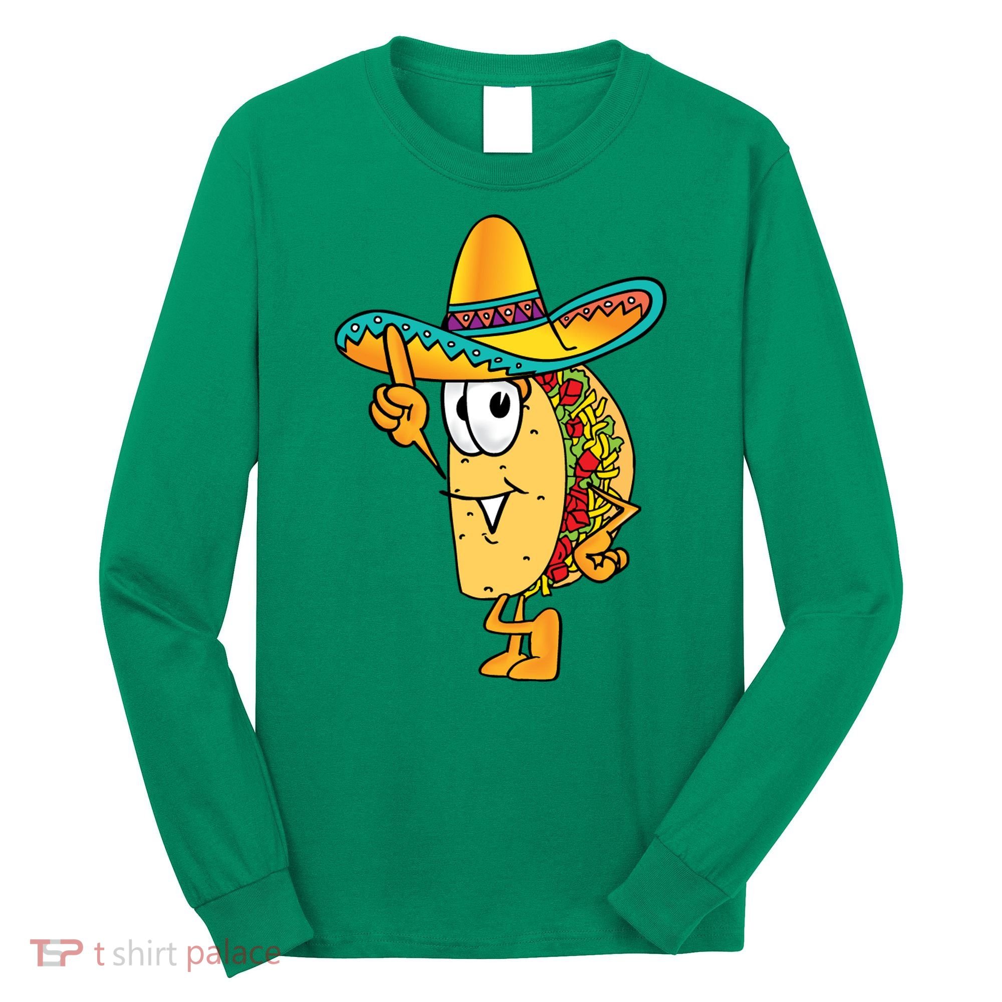 Cinco De Mayo Taco Long Sleeve Shirt