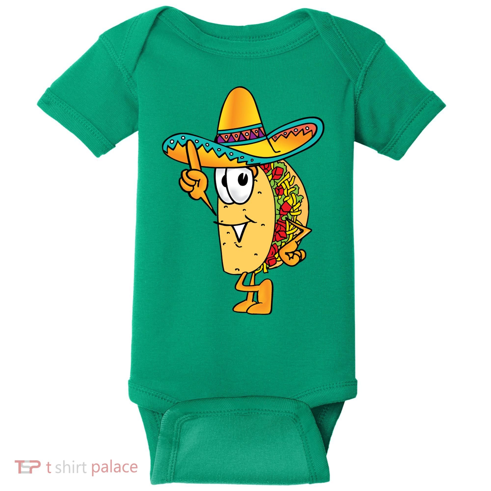 Cinco De Mayo Taco Baby Bodysuit