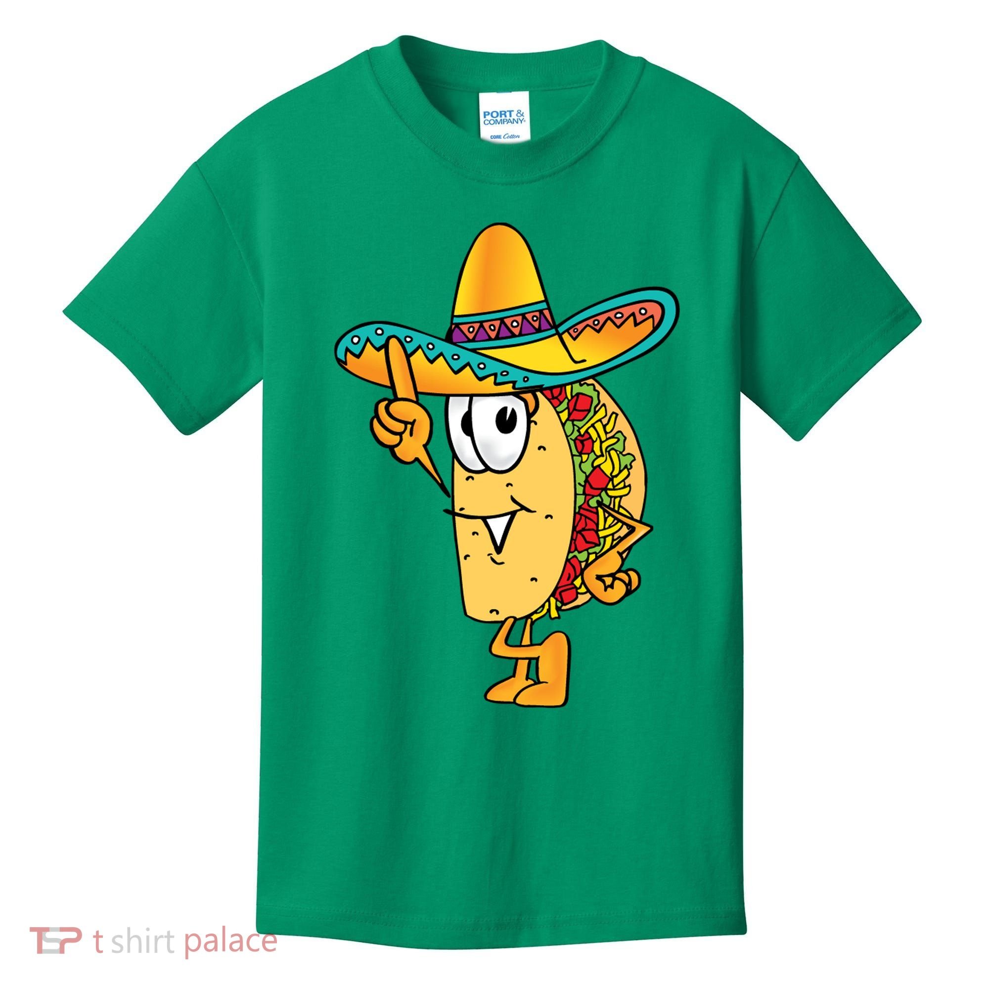 Cinco De Mayo Taco Kids T-Shirt