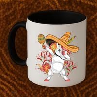 Cinco De Mayo Unicorn Fiesta Coffee Mug thumb 2
