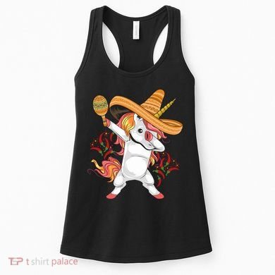 Cinco De Mayo Unicorn Fiesta Women's Tank Top