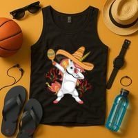 Cinco De Mayo Unicorn Fiesta Tank Top thumb 4