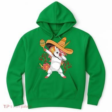Cinco De Mayo Unicorn Fiesta Hoodie