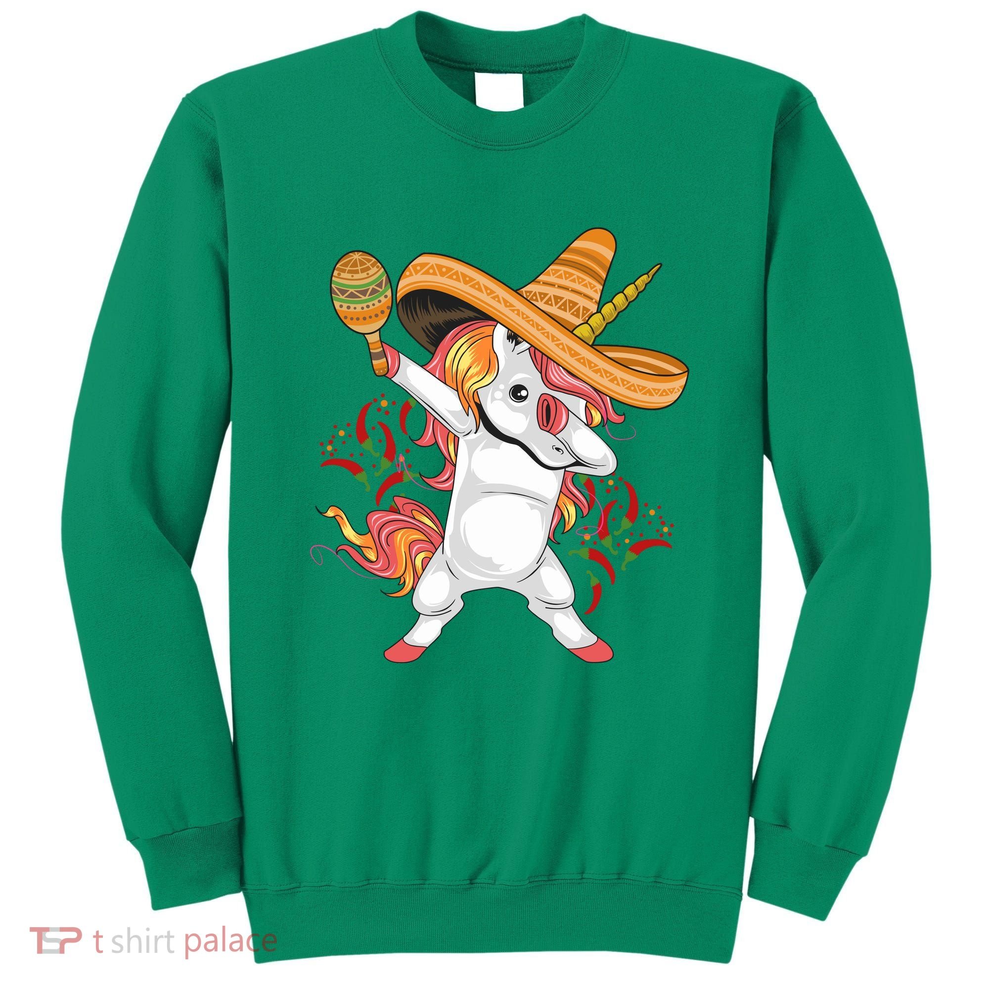 Cinco De Mayo Unicorn Fiesta Sweatshirt