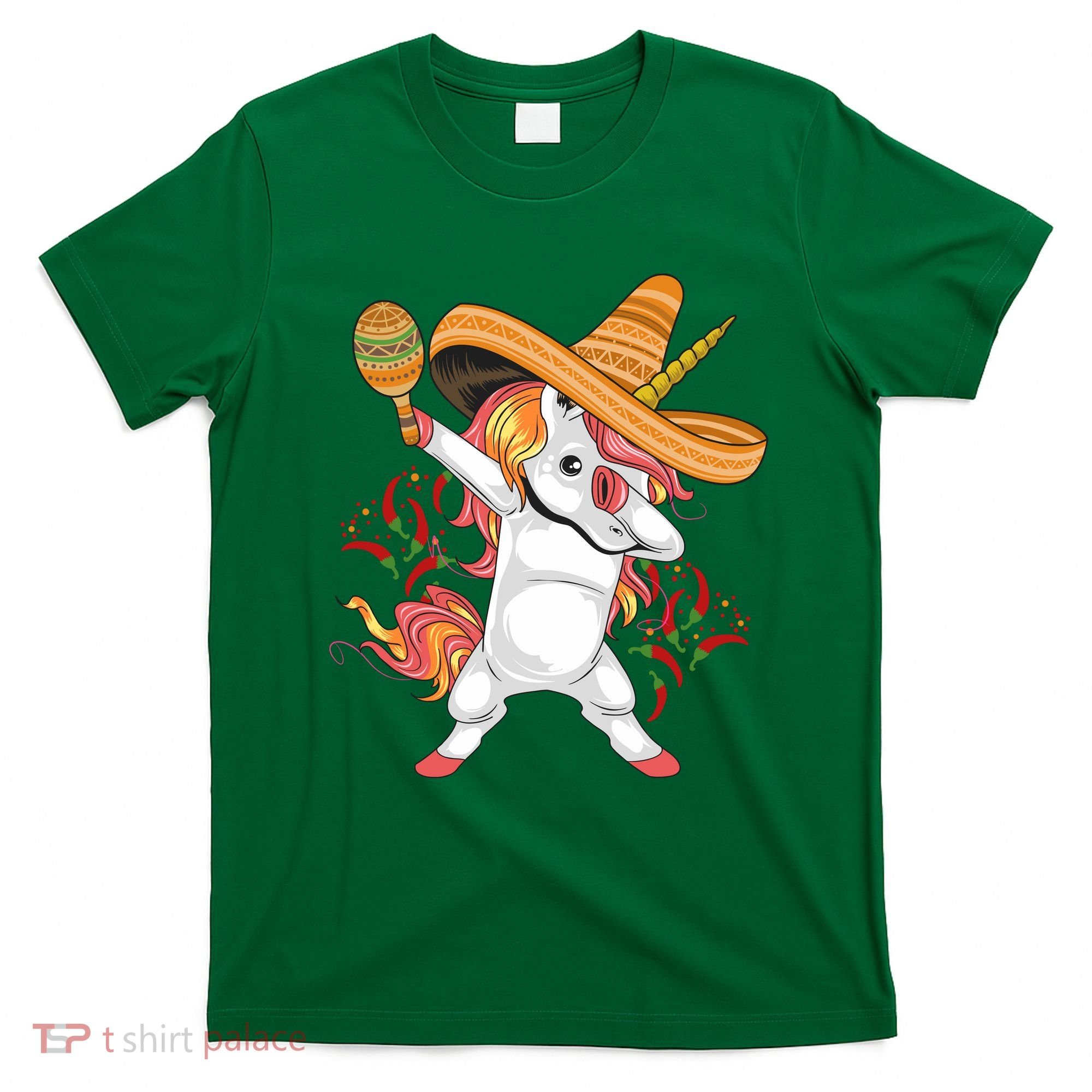 Cinco De Mayo Unicorn Fiesta T-Shirt