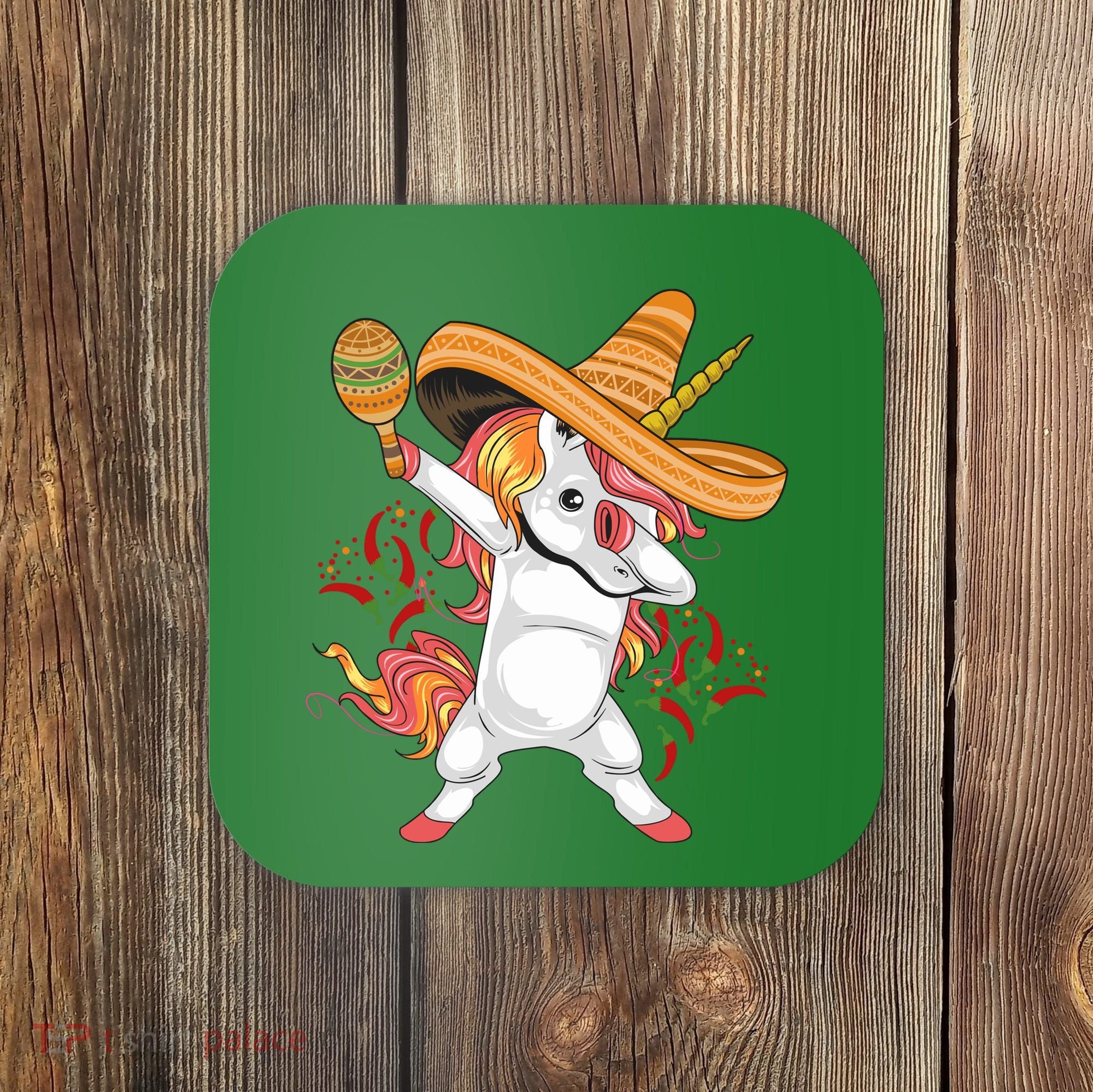 Cinco De Mayo Unicorn Fiesta Coaster