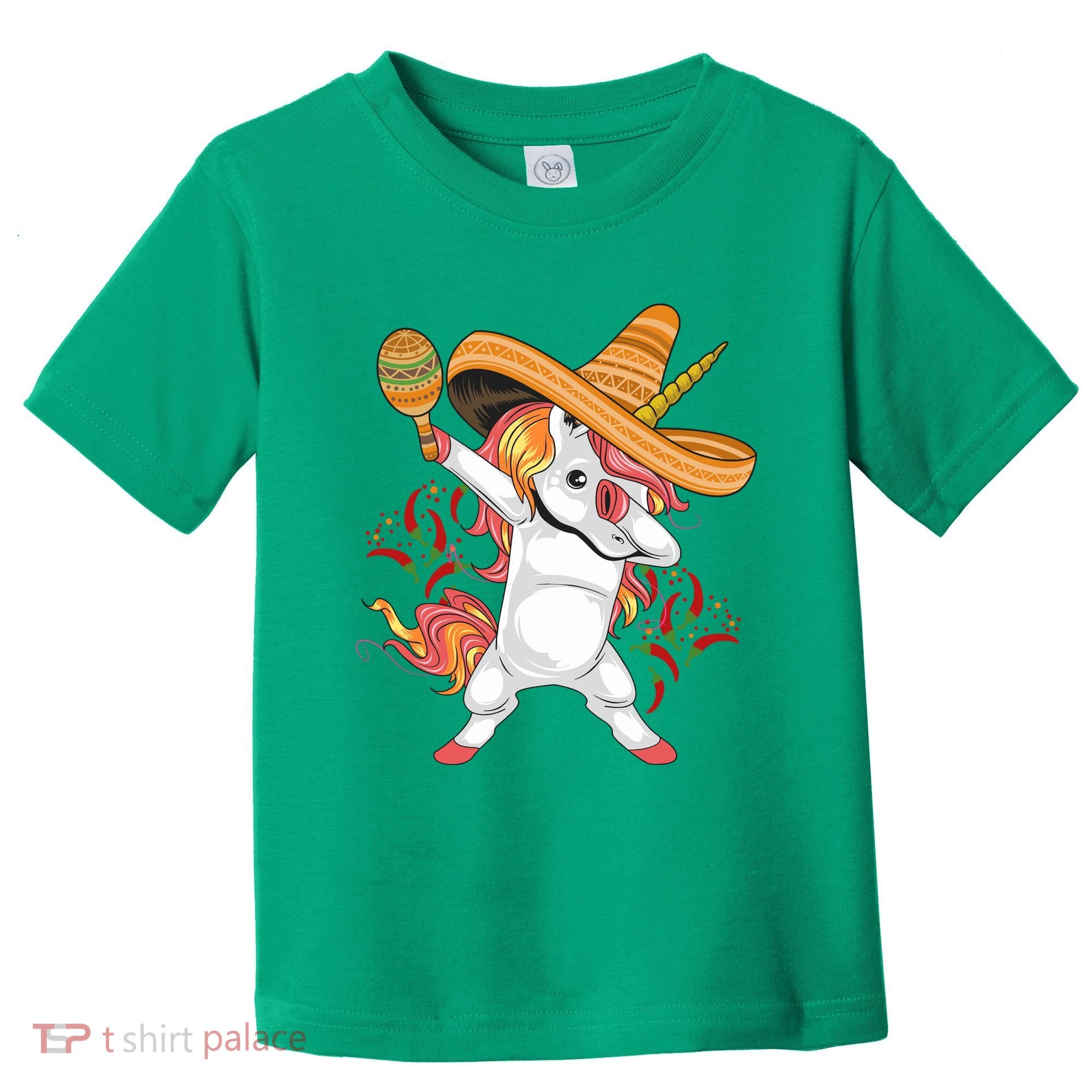 Cinco De Mayo Unicorn Fiesta Toddler T-Shirt