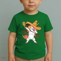 Cinco De Mayo Unicorn Fiesta Toddler T-Shirt thumb 2