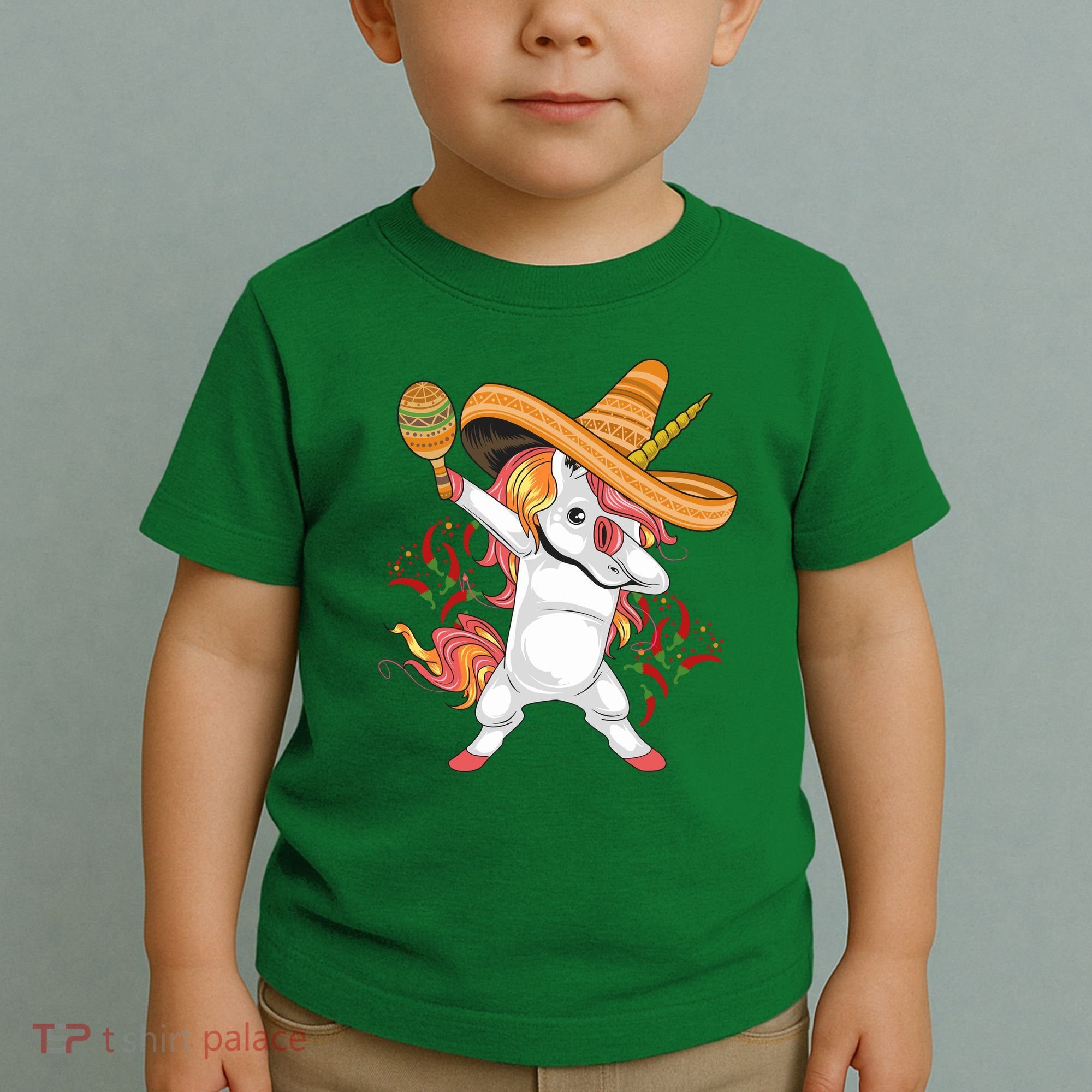 Cinco De Mayo Unicorn Fiesta Toddler T-Shirt