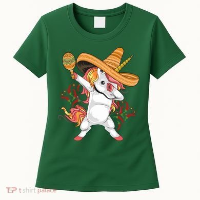Cinco De Mayo Unicorn Fiesta Women's T-Shirt