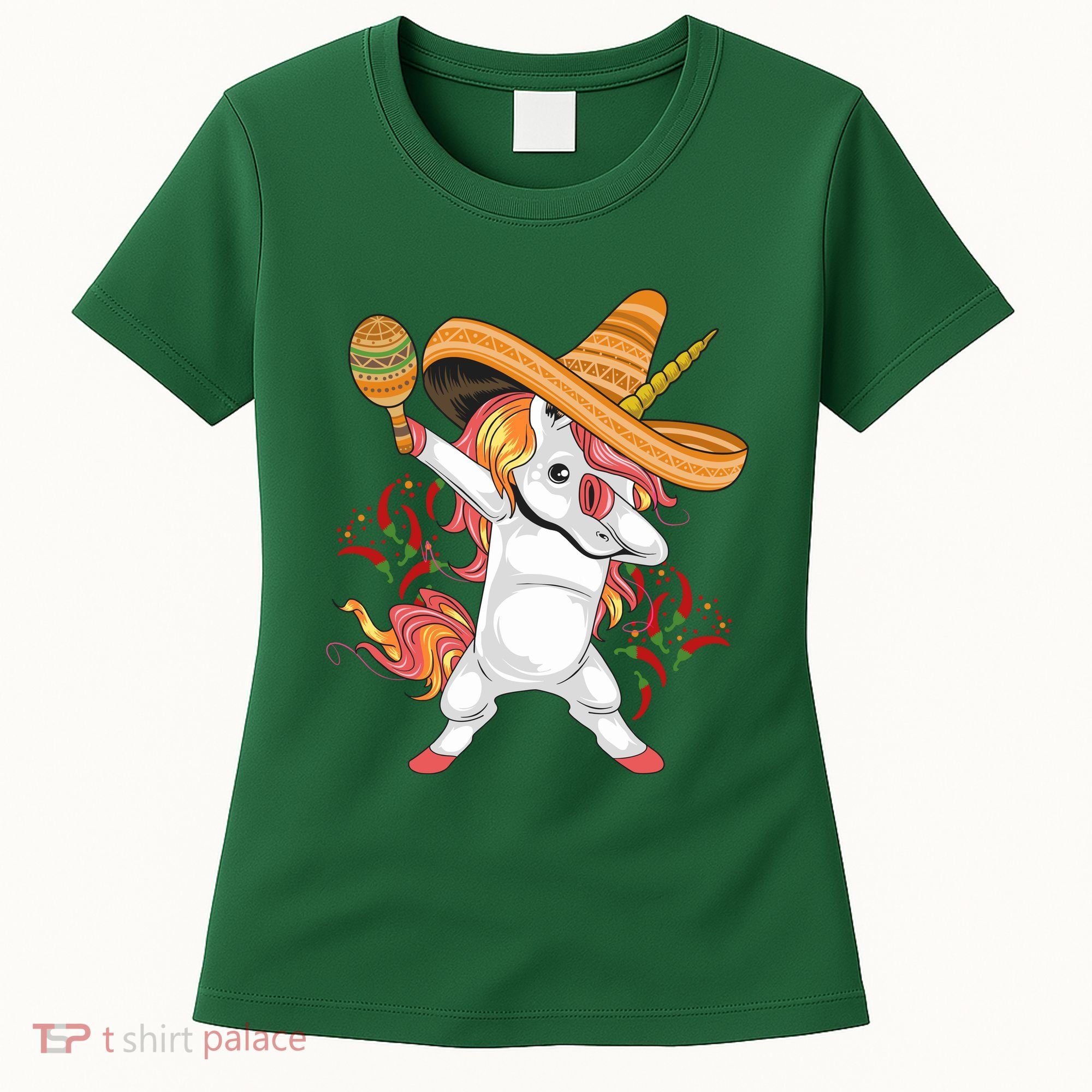 Cinco De Mayo Unicorn Fiesta Women's T-Shirt