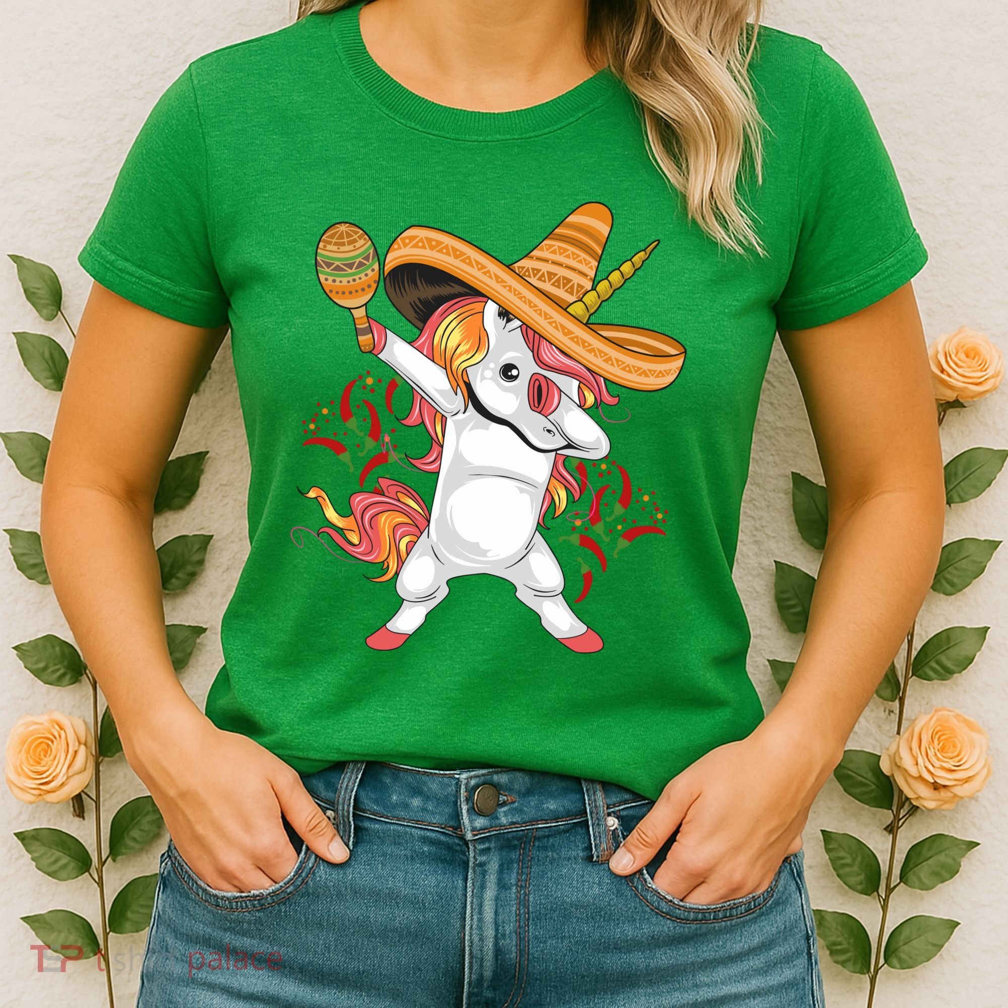 Cinco De Mayo Unicorn Fiesta Women's T-Shirt
