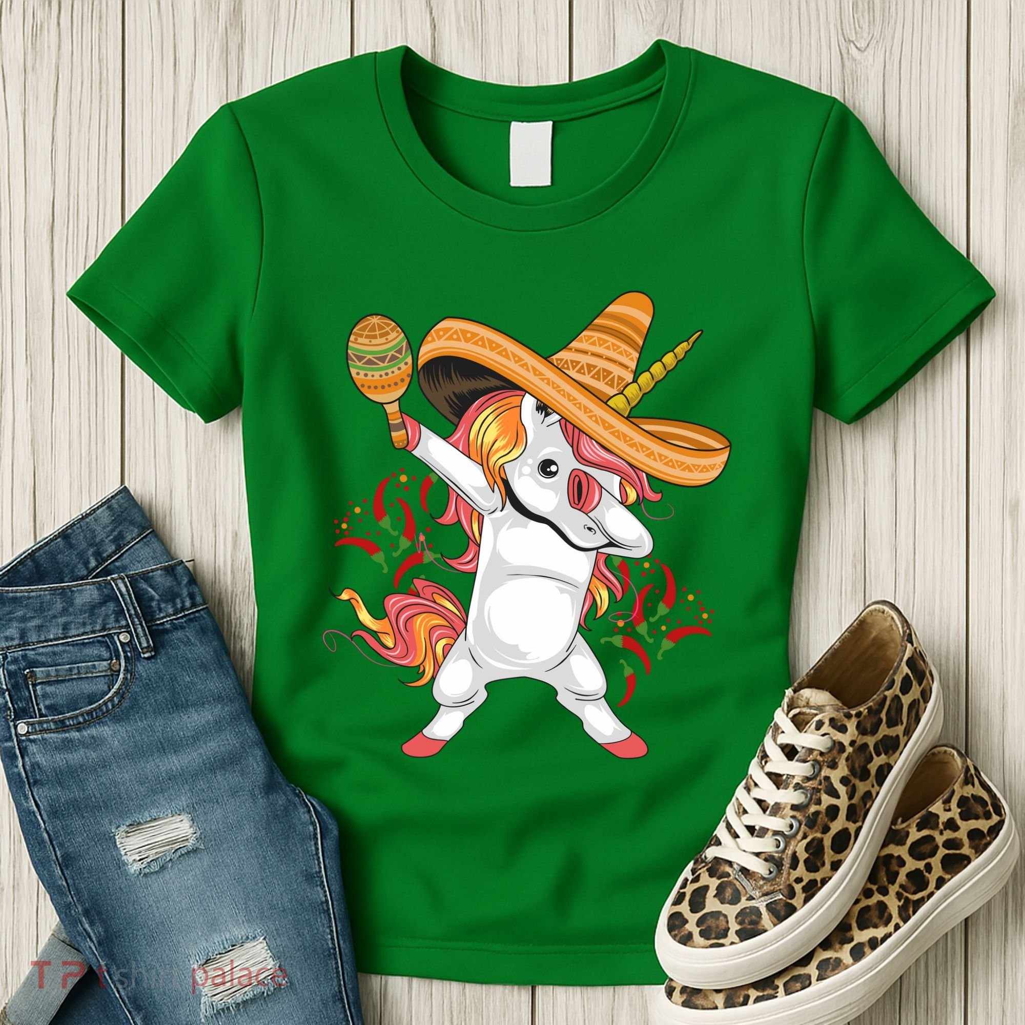 Cinco De Mayo Unicorn Fiesta Women's T-Shirt