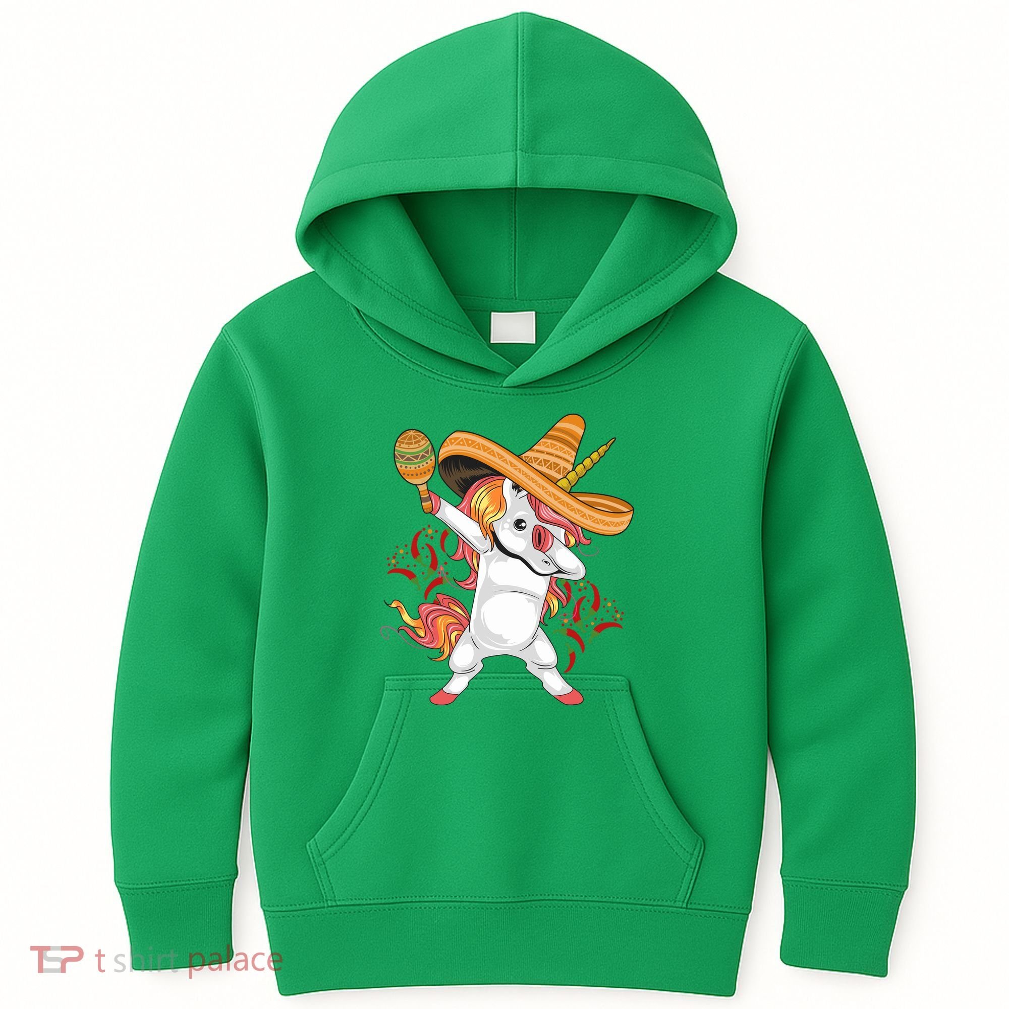 Cinco De Mayo Unicorn Fiesta Kids Hoodie