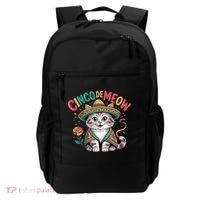 Cinco De Meow Funny Cat - Mexican Fiesta For Cinco De Mayo Backpack thumb 0