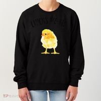 Chicks Dig Me Real Chick Happy Easter Women's Sweatshirt thumb 0