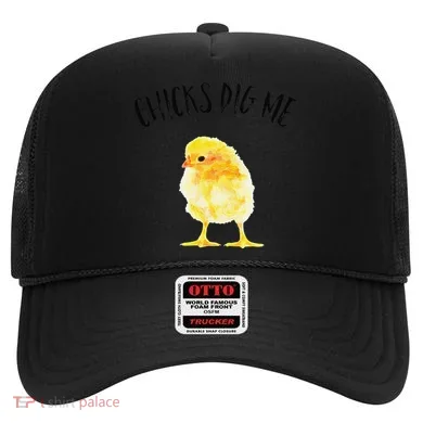 Chicks Dig Me Real Chick Happy Easter Hat