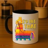 Cinco De Mayo Pinata I'd Hit That Coffee Mug thumb 4