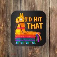 Cinco De Mayo Pinata I'd Hit That Coaster thumb 0