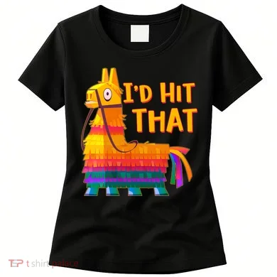 Cinco De Mayo Pinata I'd Hit That Women's T-Shirt