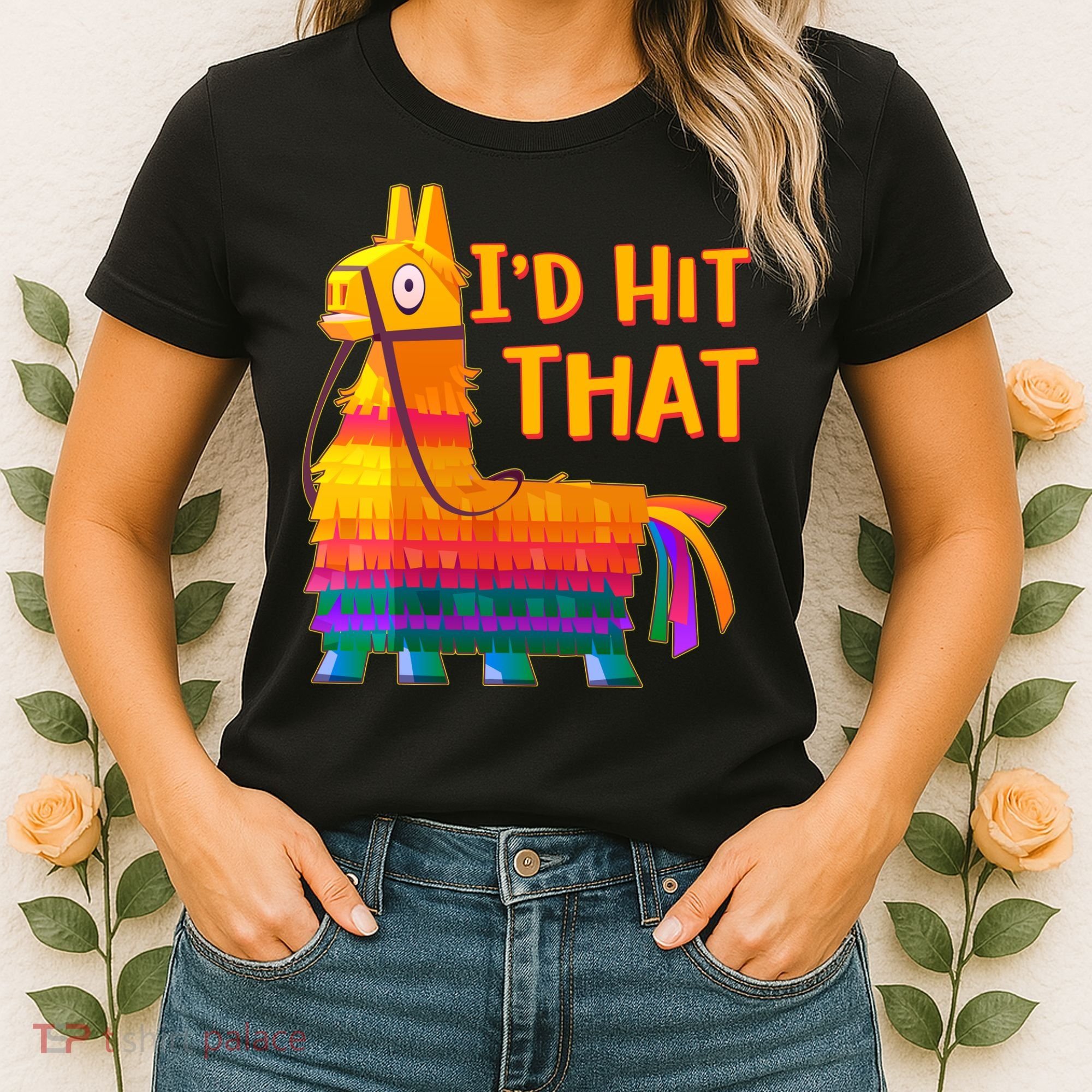 Cinco De Mayo Pinata I'd Hit That Women's T-Shirt