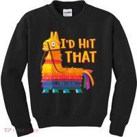 Cinco De Mayo Pinata I'd Hit That Kids Sweatshirt thumb 0