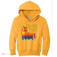 Cinco De Mayo Pinata I'd Hit That Kids Hoodie thumb 0
