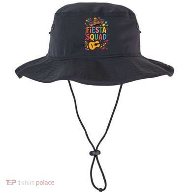 Cinco De Mayo Fiesta Squad Sombrero Guitar Fun Bucket Hat