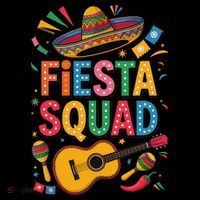 Cinco De Mayo Fiesta Squad Sombrero Guitar Fun Coffee Mug thumb 5