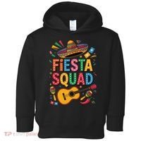 Cinco De Mayo Fiesta Squad Sombrero Guitar Fun Toddler Hoodie thumb 0