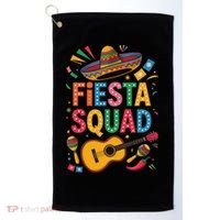 Cinco De Mayo Fiesta Squad Sombrero Guitar Fun Golf Towel thumb 0