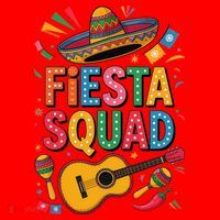 Cinco De Mayo Fiesta Squad Sombrero Guitar Fun Santa Hat thumb 1